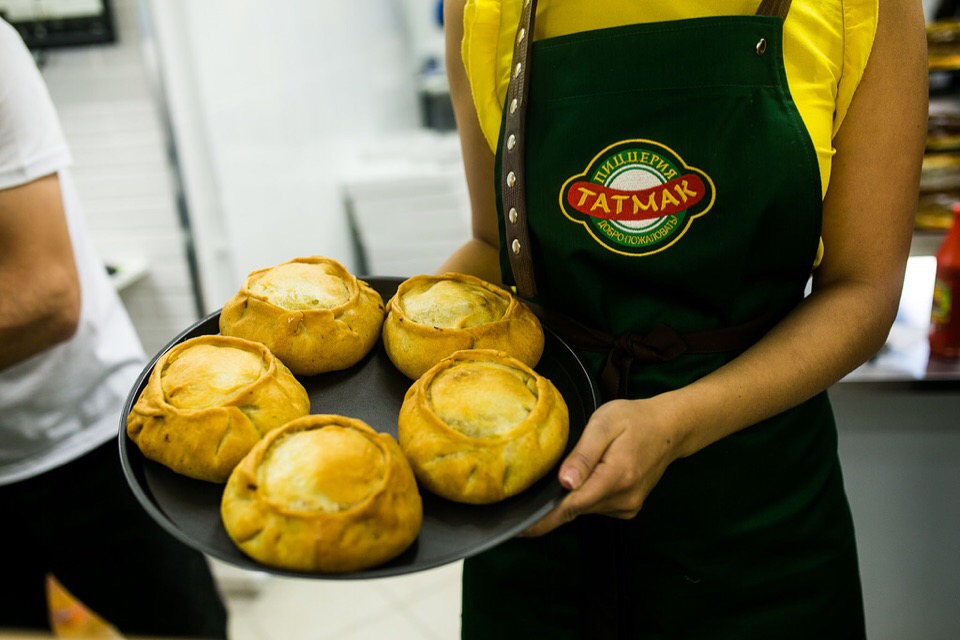 Татарская пицца в казани